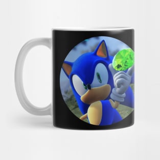 Sonic the Hedgehog with Chaos Emerald Mug